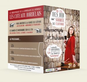 Création Flyers du festival Au fil des BIB