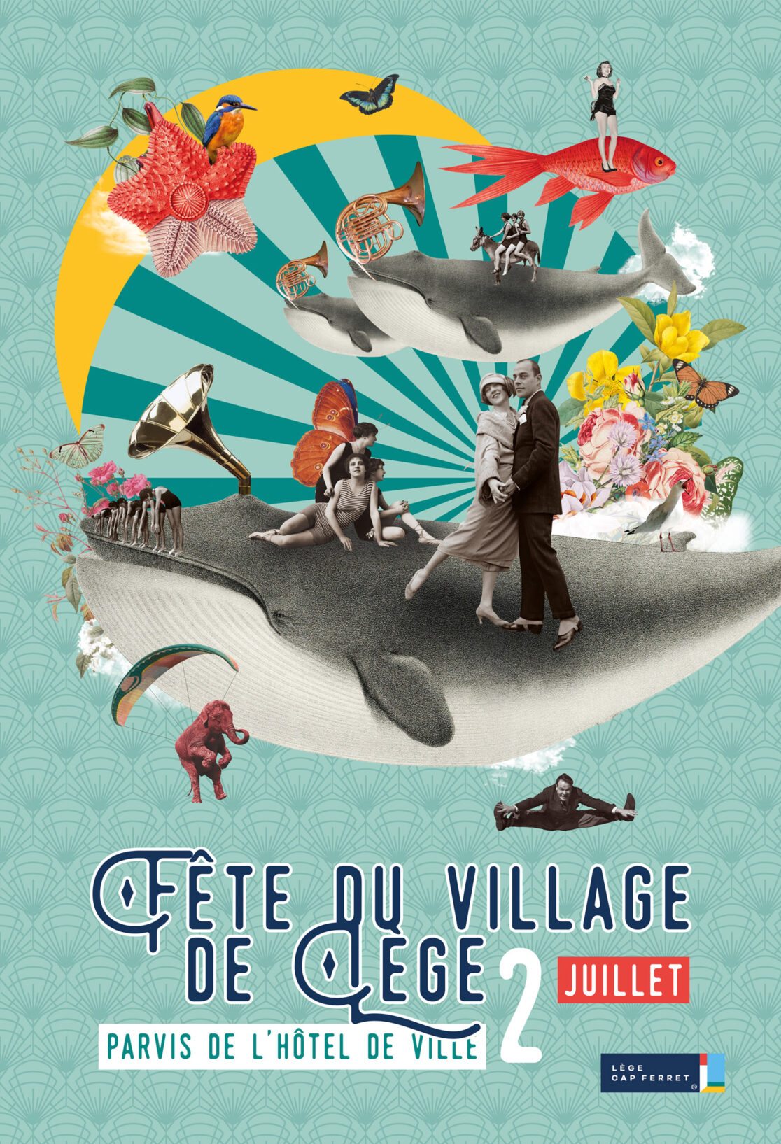 Affiche lège Cap Ferret