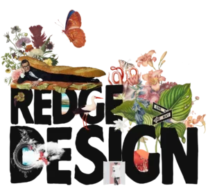 création graphique collage humain, animaux, végétation
